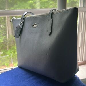 Coach Thea tote bag light blue